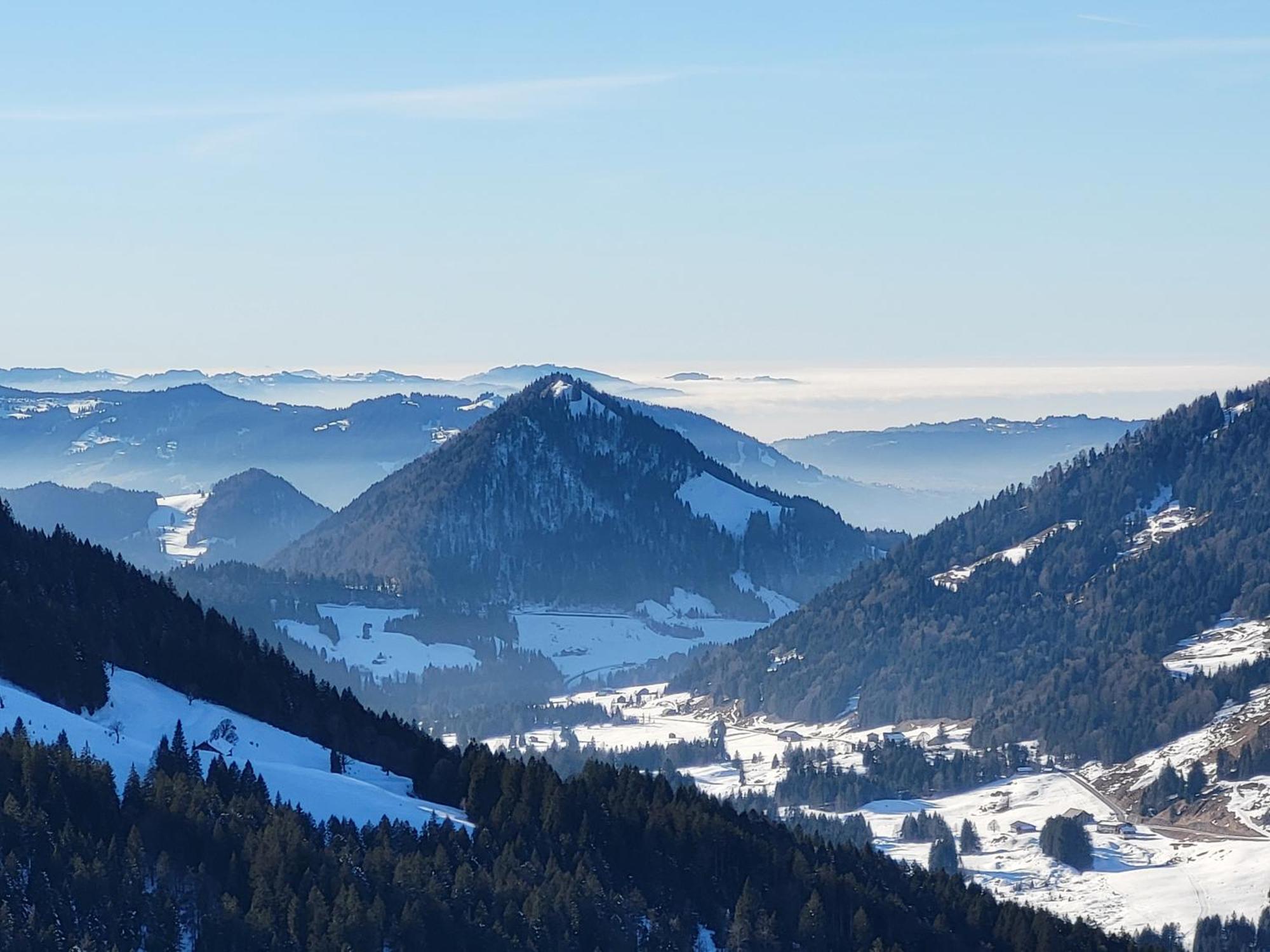 Allgaeu Apartments Hues 4 Ferienwohnung Mit Self-Checkin Balderschwang Buitenkant foto